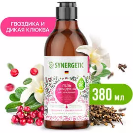 Гель для душа «Гвоздика и дикая клюква», 380мл