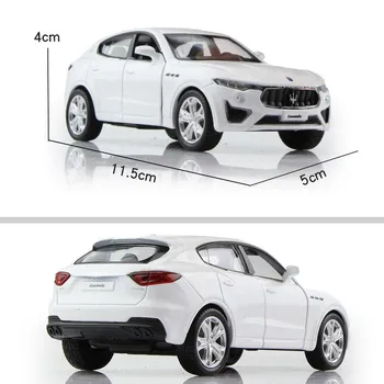 Maserati Levante роскошный внедорожник 5 дюймов металлический автомобиль симулятор изысканный литой игрушечный автомобиль RMZ город 1:36 моделей из сплава, подарки для детей