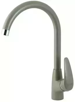 Смеситель для кухонной мойки «Lemark» Linara LM0405PGS серый шёлк