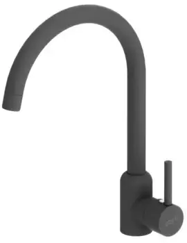 Смеситель для кухонной мойки «Dorff» Logic D3007022 чёрный матовый