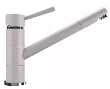 Смеситель для кухонной мойки «Ulgran» U-025-331 белый