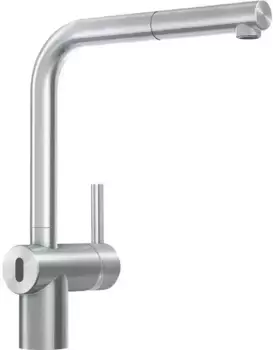Смеситель для кухонной мойки «Franke» Atlas Neo Sensor pull-out 115.0625.523 с выдвижным изливом нержавеющая сталь