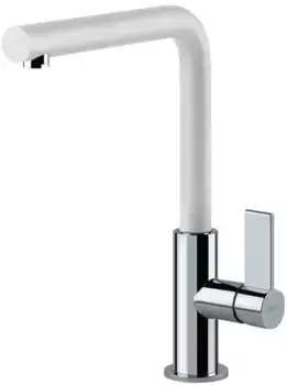Смеситель для кухонной мойки «Franke» Neptune Evo Spout 115.0373.929 белый/хром