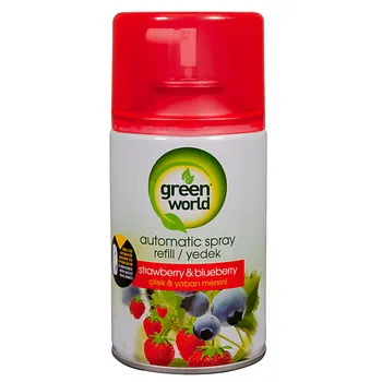 GREEN WORLD Освежитель воздуха (сменный баллон) Strawberry&blueberry 250.0