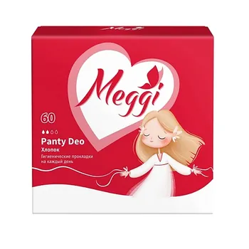 MEGGI Прокладки гигиенические ежедневные Panty