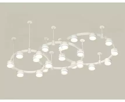 Подвесная люстра Ambrella light Techno Ring с акрилом Traditional DIY