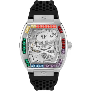 fashion наручные мужские часы Philipp Plein PWBAA1423. Коллекция The Skeleton