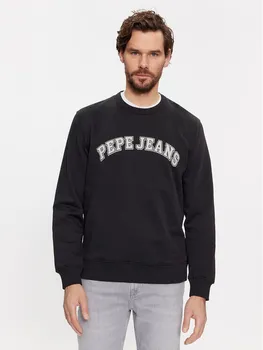 Толстовка обычного кроя Pepe Jeans, черный