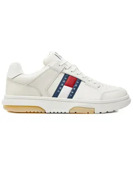 Кроссовки jeans the brooklyn leather Tommy, белый
