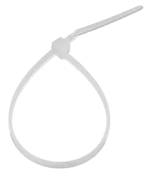 Стяжка кабельная ABB 7TCA300020R0001 140х2,5 мм нейлонoвая белая (100 шт.)