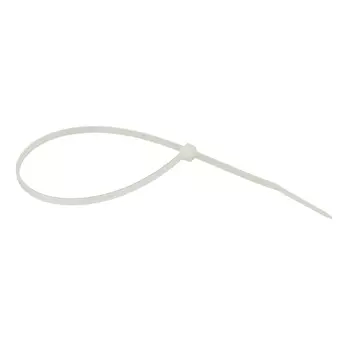 Стяжка кабельная EKF Basic 200х2,5 мм нейлоновая белая (100 шт.) (plc-c-2.5x200)