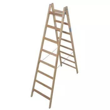 Стремянка деревянная 8 ступеней 1,50 м Krause