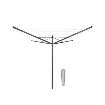 Сушилка для белья напольная уличная Brabantia Lift-O-Matic 50 м 1870х2950х2950 мм антрацит
