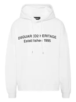 DSQUARED2 худи Heritage, белый