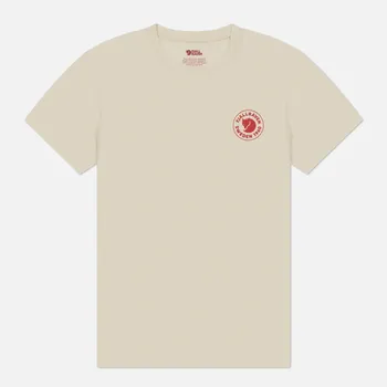 Мужская футболка Fjallraven 1960 Logo, цвет бежевый, размер S