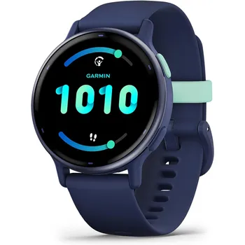 Умные часы Garmin vvoactive 5, 010-02862-12, 42.2 мм, GPS, синий
