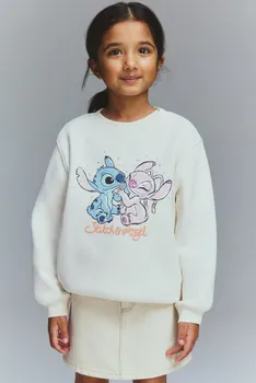 Толстовка с мотивом H&M, мультиколор