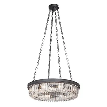 Подвесная люстра хрусталь Vitaluce V5297-1/8 кольцо