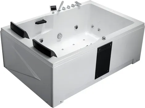 Акриловая ванна Gemy 180x120 с гидромассажем (G9061 K R)