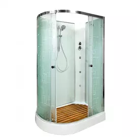 Душевая кабина Deto ЕМ1511 R N, с гидромассажем, 110х80х208