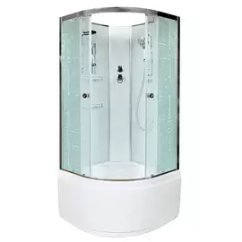Душевая кабина Deto ЕМ4580 N, без крыши, 80х80х208