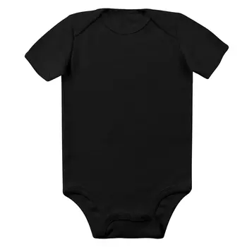 Боди с коротким рукавом (18-24м Черный) LOLOCLO