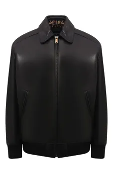 Кожаная куртка Prada