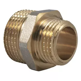 ниппель переходной JIF 1/2"х1/4" латунь резьба