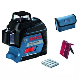 нивелир лазерный BOSCH GLL 3-80 80м + кейс