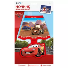 ночник декоративный LED ФОТОН 0,05Вт Disney/pixar Тачки 3 лампы