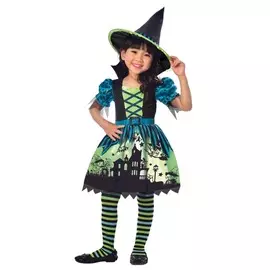 Костюм Amscan Europe GMBH маленькая ведьмочка зелчер 6-8 лет