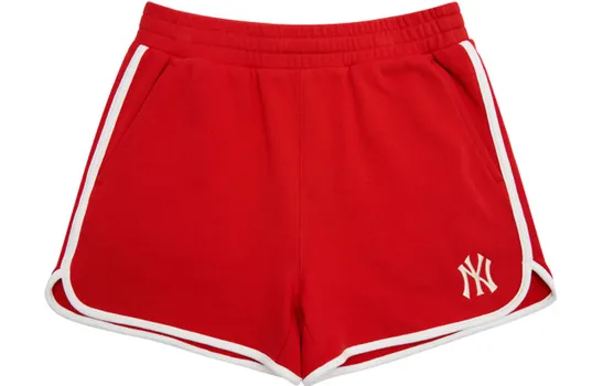 MLB Женские повседневные шорты New York Yankees красного цвета