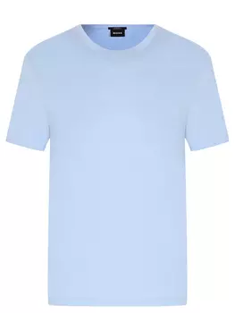 Футболка Slim Fit хлопковая BOSS