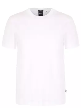 Футболка Slim Fit хлопковая BOSS