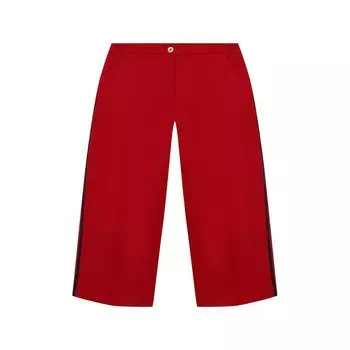 Укороченные брюки из хлопка Gucci
