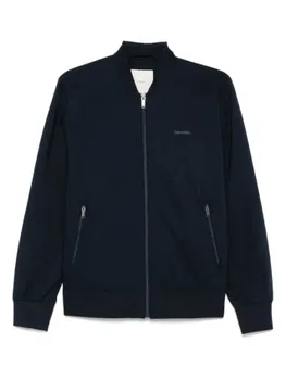Бомбер с логотипом Calvin Klein, синий