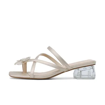 Шлепанцы и сланцы DAPHNE Slide Slippers Women's, серебряный