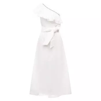 Хлопковое платье Brunello Cucinelli