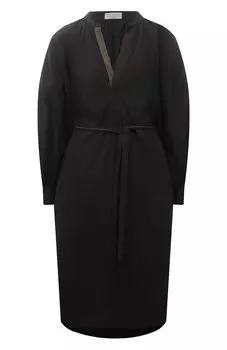 Хлопковое платье Brunello Cucinelli