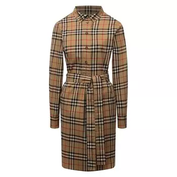 Хлопковое платье Burberry