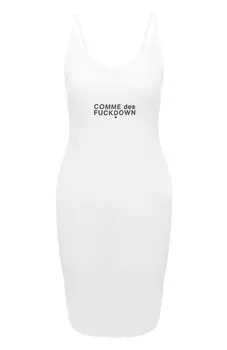 Хлопковое платье Comme des Fuckdown