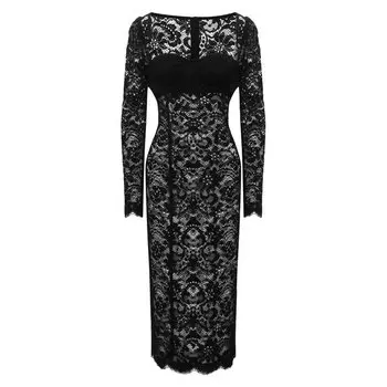 Хлопковое платье Dolce & Gabbana