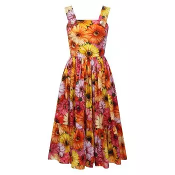 Хлопковое платье Dolce & Gabbana
