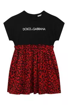Хлопковое платье Dolce & Gabbana