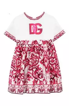 Хлопковое платье Dolce & Gabbana
