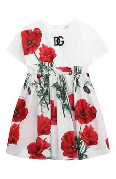 Хлопковое платье Dolce & Gabbana