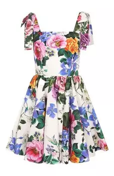 Хлопковое платье Dolce & Gabbana