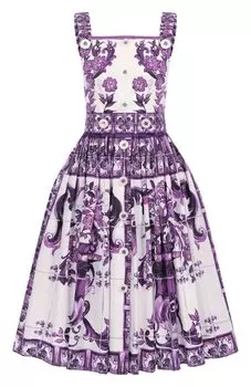 Хлопковое платье Dolce & Gabbana