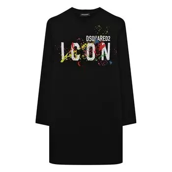 Хлопковое платье Dsquared2