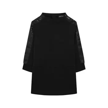 Хлопковое платье Emporio Armani